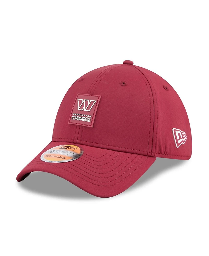 New Era Men's Burgundy Washington Commanders 2025 Sideline 39THIRTY Flex Hat