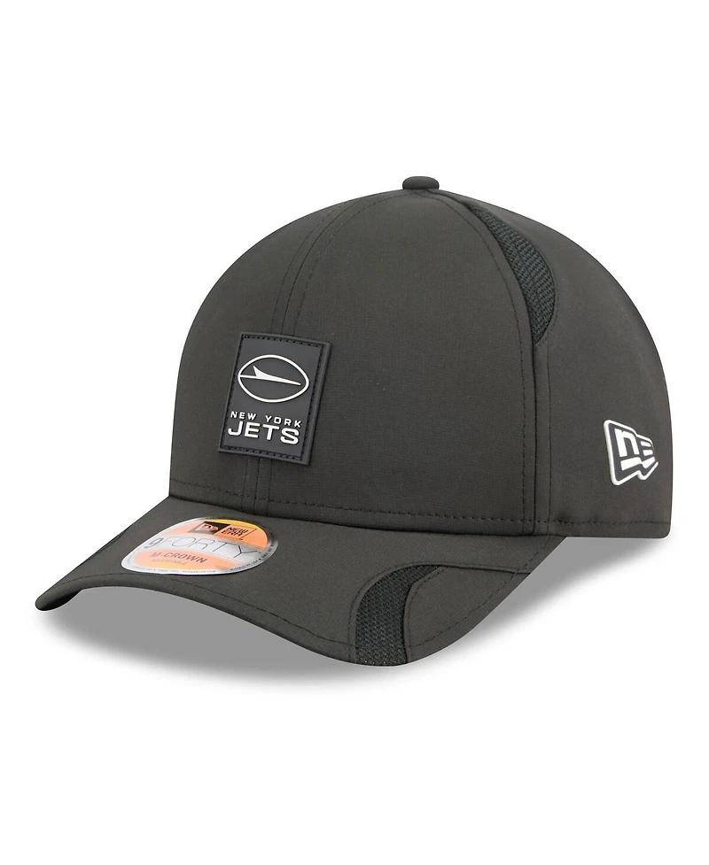 New Era Men's New York Jets 2025 Sideline M-crown 9FORTY Adjustable Hat