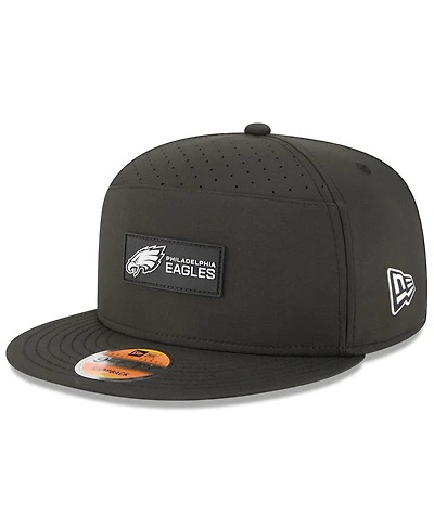 New Era Men's Philadelphia Eagles 2025 Sideline Split Panel 9FIFTY Snapback Hat