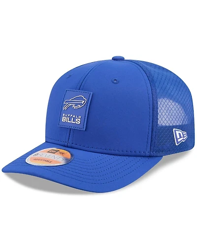 New Era Men's Royal Buffalo Bills 2025 Sideline 9SEVENTY Trucker Adjustable Hat