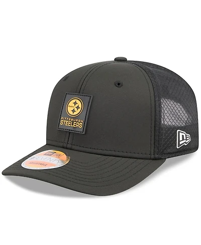 New Era Men's Pittsburgh Steelers 2025 Sideline 9SEVENTY Trucker Adjustable Hat