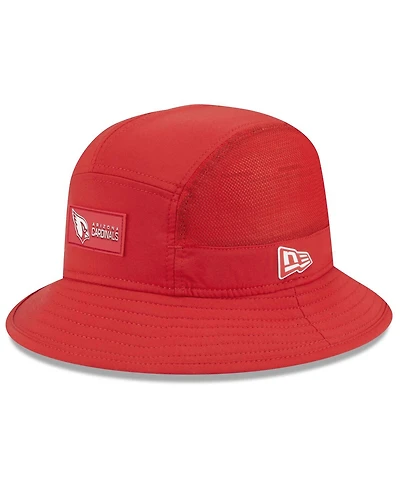 New Era Men's Cardinal Arizona Cardinals 2025 Sideline Bucket Hat