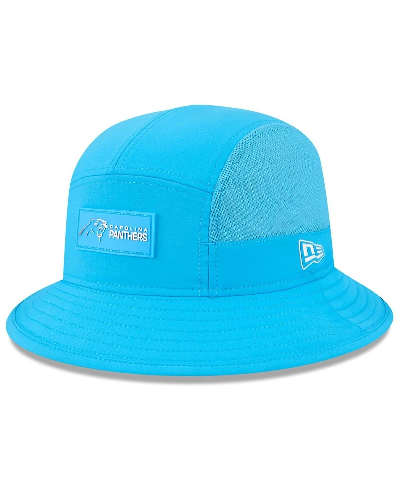New Era Men's Blue Carolina Panthers 2025 Sideline Bucket Hat