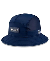 New Era Men's Navy Dallas Cowboys 2025 Sideline Bucket Hat