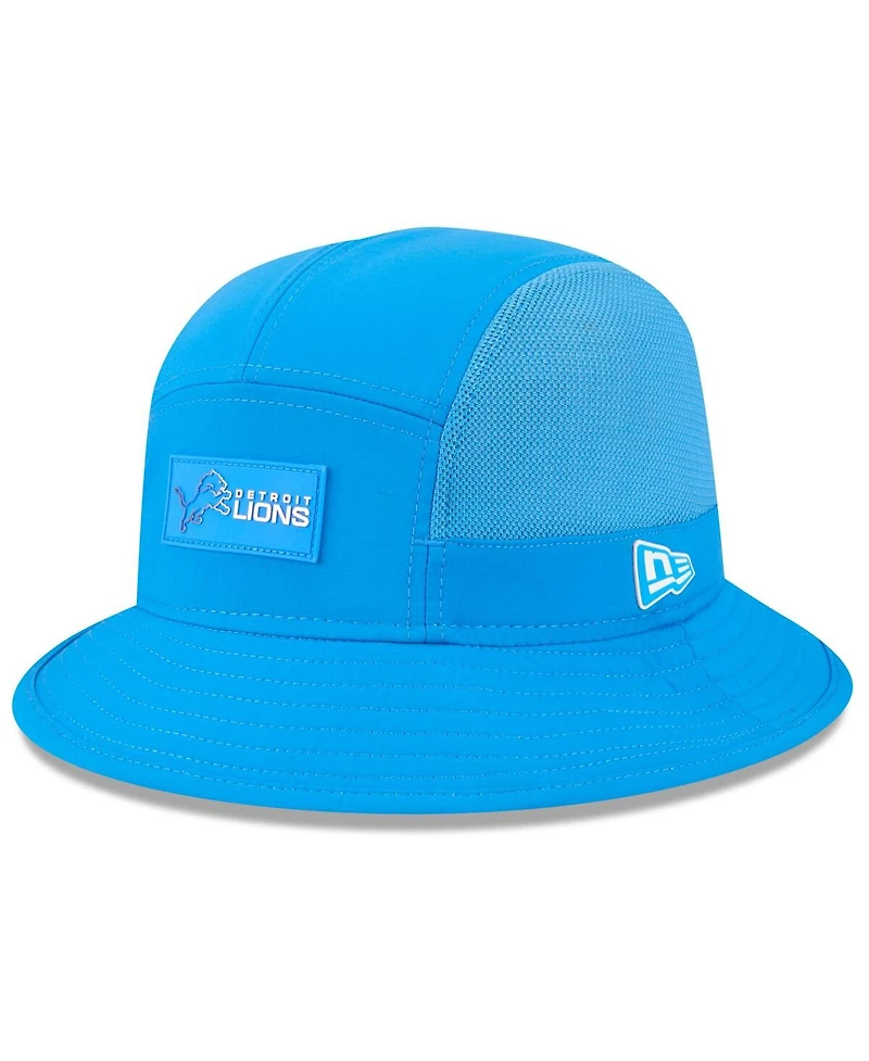 New Era Men's Blue Detroit Lions 2025 Sideline Bucket Hat