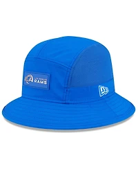 New Era Men's Royal Los Angeles Rams 2025 Sideline Bucket Hat