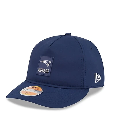 New Era Men's Navy England Patriots 2025 Sideline Retro Crown 59FIFTY Fitted Hat