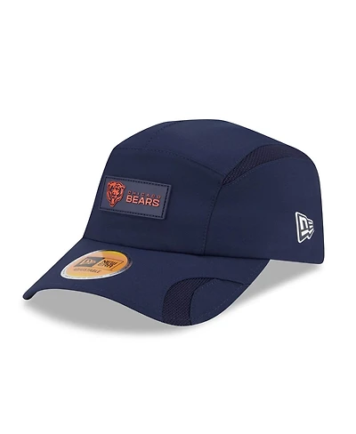 New Era Men's Navy Chicago Bears 2025 Sideline Runner Adjustable Hat