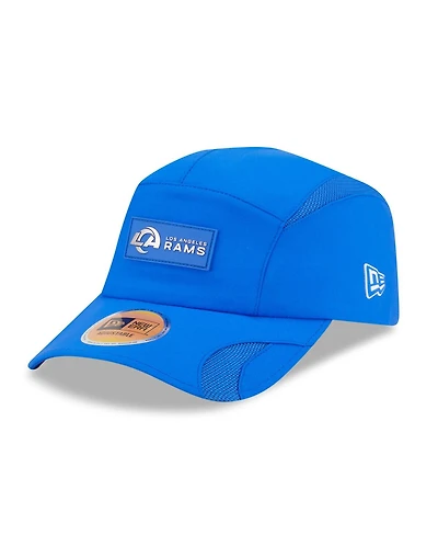 New Era Men's Royal Los Angeles Rams 2025 Sideline Runner Adjustable Hat
