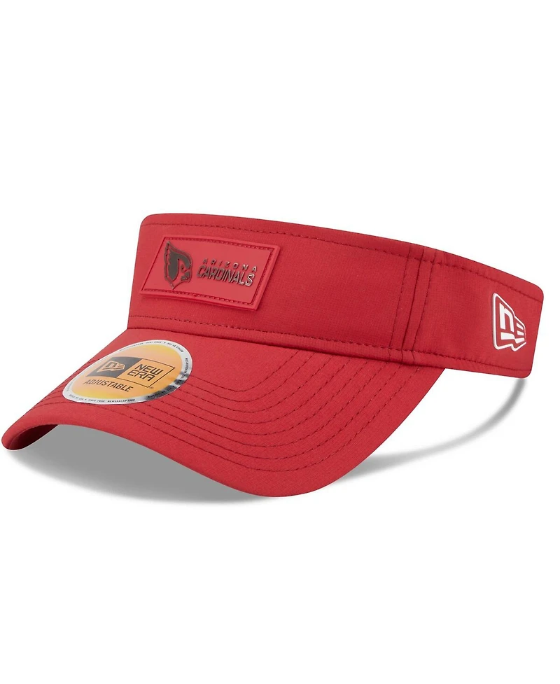 New Era Men's Cardinal Arizona Cardinals 2025 Sideline Visor Hat