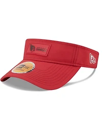 New Era Men's Cardinal Arizona Cardinals 2025 Sideline Visor Hat