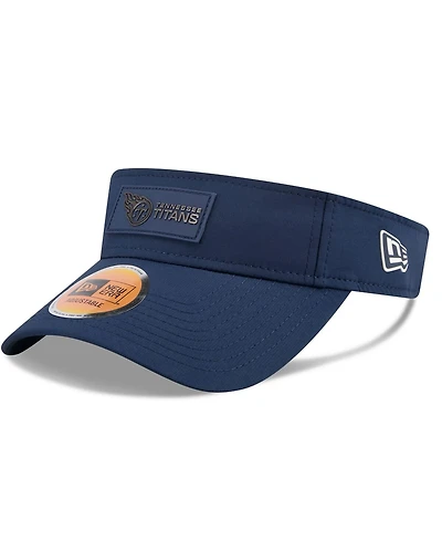 New Era Men's Navy Tennessee Titans 2025 Sideline Visor Hat