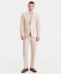 Bar Iii Men's Slim-Fit Linen-Blend Suit Separates Jacket, Macy's Exclusive
