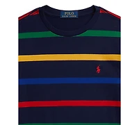 Polo Ralph Lauren Big Boys Striped Cotton Long Sleeve T-Shirt