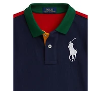 Polo Ralph Lauren Toddler and Little Boys Striped Poplin Shirt