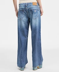 Guess Women's Low-Rise Relaxed Baggy Jeans