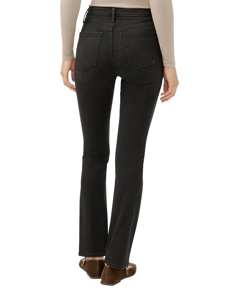 Silver Jeans Co. Women's Isbister High Rise Straight Leg Luxe Stretch Jeans