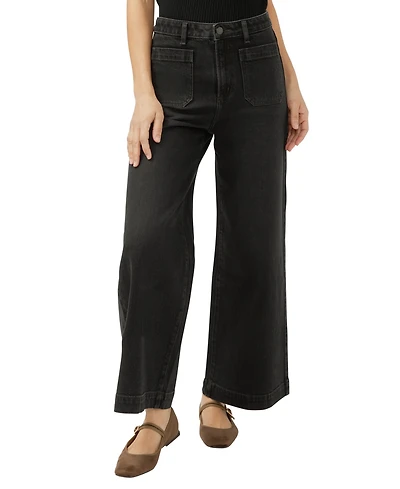 Silver Jeans Co. Women's High Rise Vintage Ankle Wide Leg