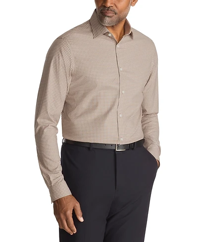 Michael Kors Men's Collared Regular Fit Dress Shirt
