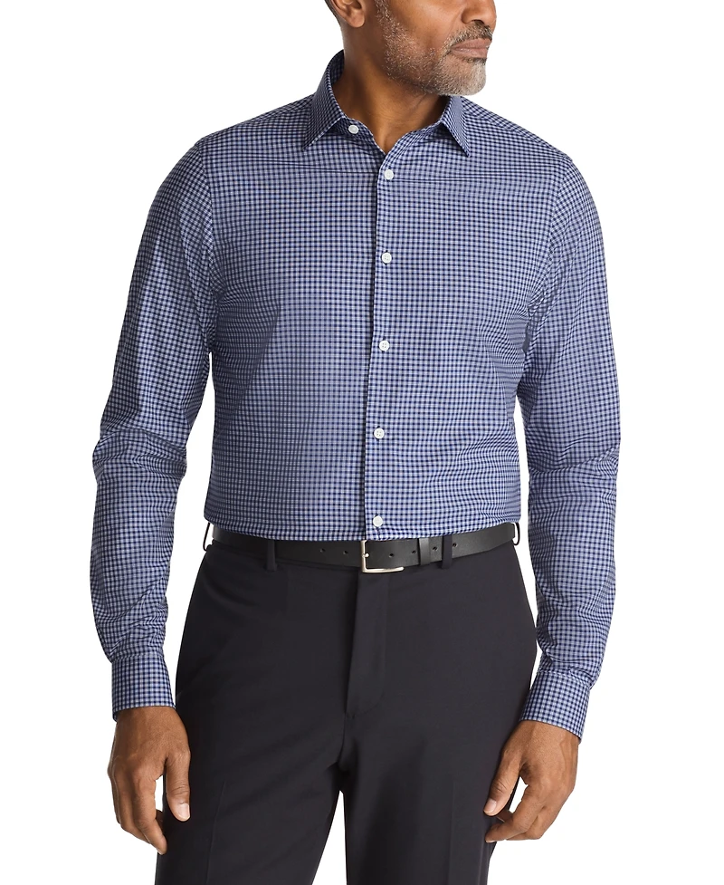 Michael Kors Men's Collared Regular Fit Dress Shirt