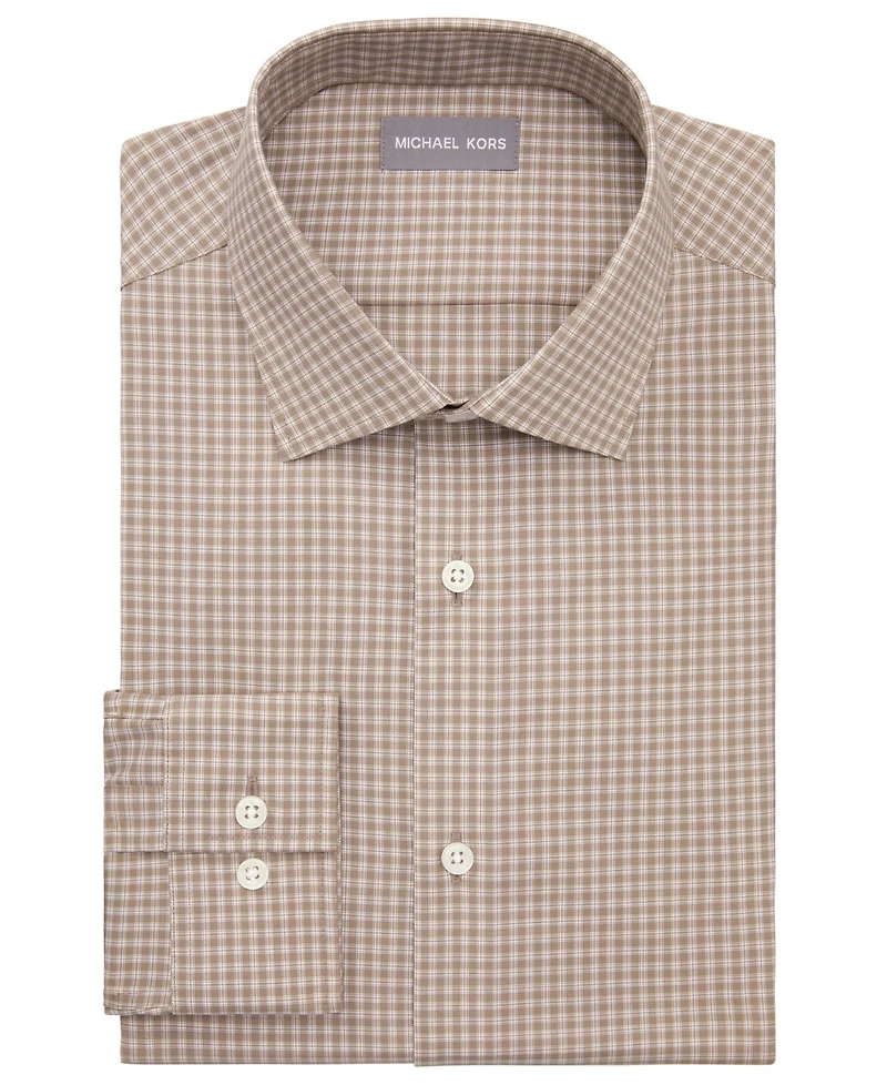 Michael Kors Men's Collared Regular Fit Dress Shirt