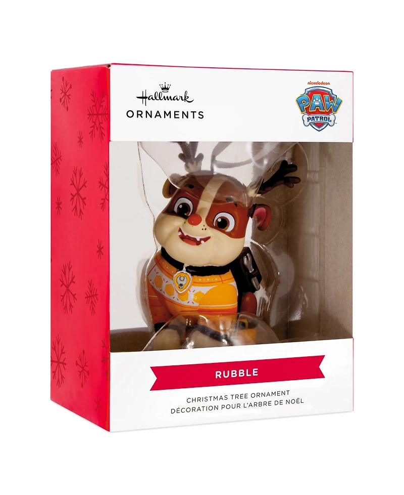 Hallmark A Paw Patrol Christmas Holiday Rubble Christmas Tree Ornament