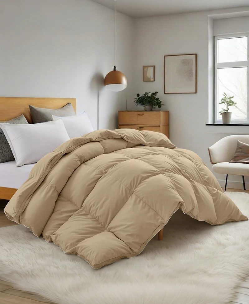 Unikome Buttery Soft Goose Down Feather Comforter, California King
