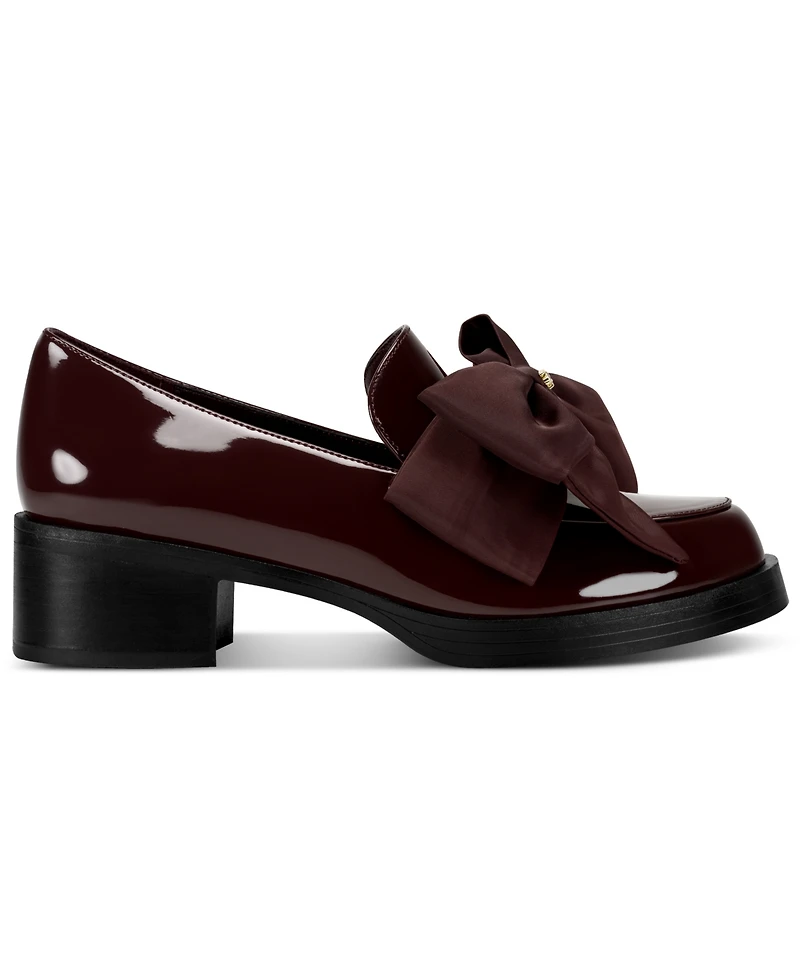 Karl Lagerfeld Paris Women's Camilia Bow Slip-On Loafers
