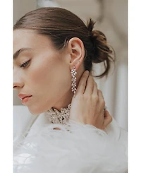 Untamed Petals Trixie Crystal Drop Earrings