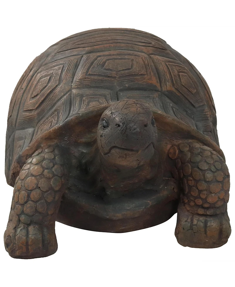 Indoor/Outdoor Lifelike Large Tanya the Tortoise Patio Garden Yard Entryway Decorative Statue - 20"