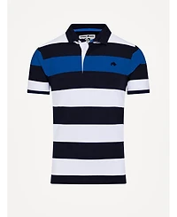 Raging Bull Men's Jersey Contrast Panel Polo