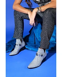 Prologue Shoes Kenda Buckle Block Heel Boot