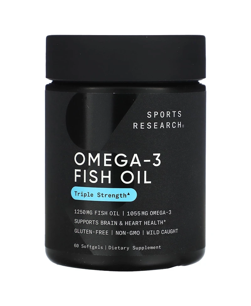 Sports Research Omega-3 Fish Oil Triple Strength