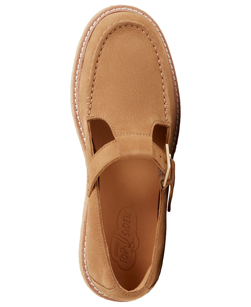 Sperry Women's Captain's Oxford Mary Jane Round Toe Crepe Shoes