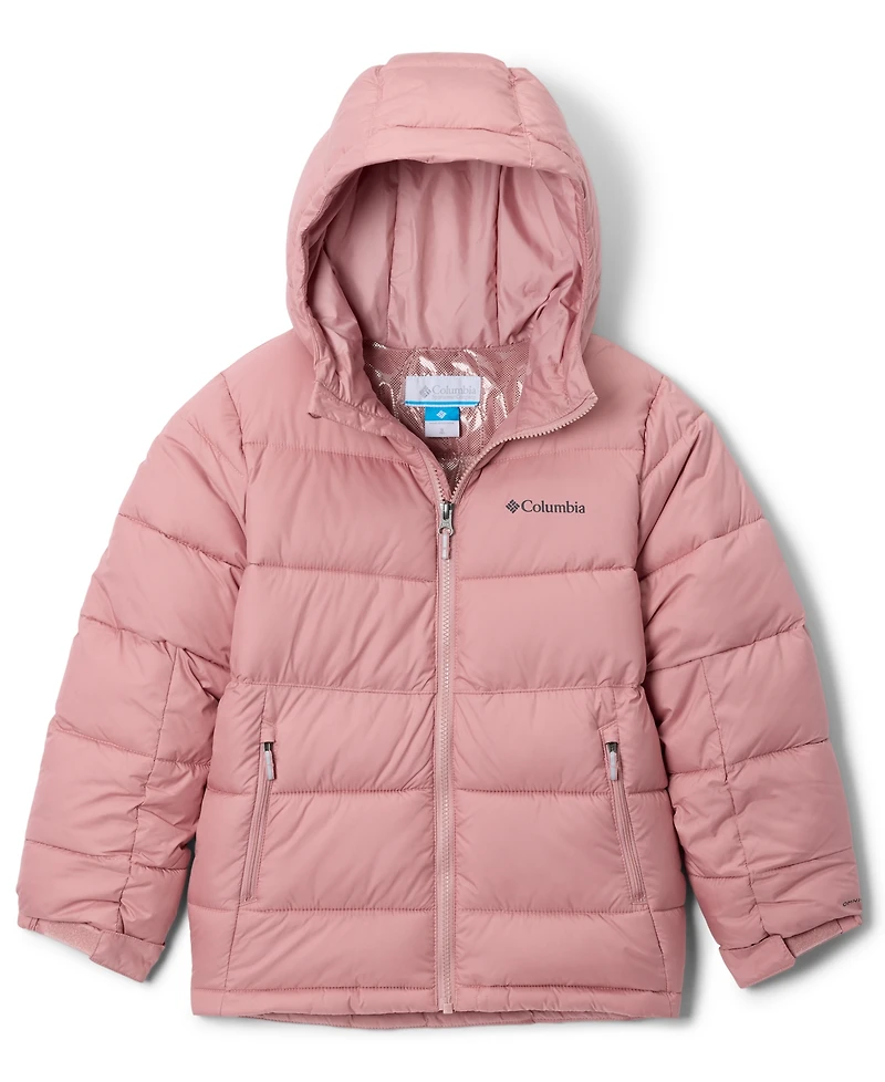 Columbia Big Girls Pike Lake Quilted Full-Zip Hooded Puffer Jacket