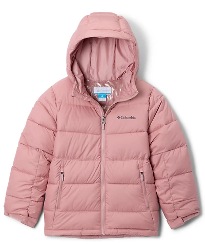 Columbia Big Girls Pike Lake Quilted Full-Zip Hooded Puffer Jacket