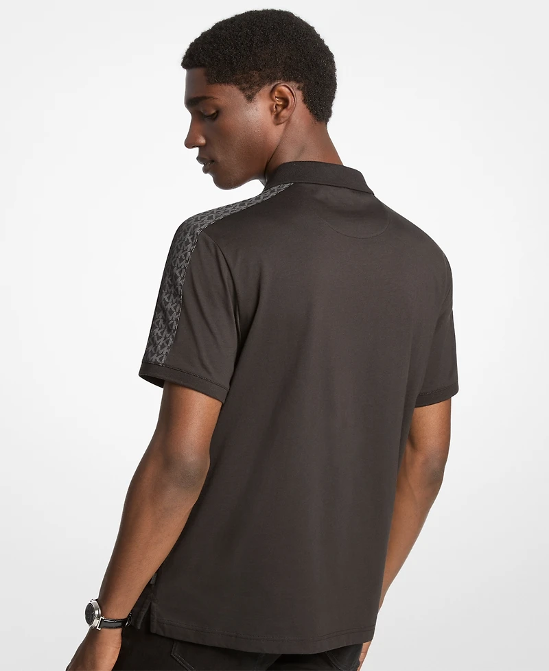 Michael Kors Men's Short Sleeve Polo T-Shirt
