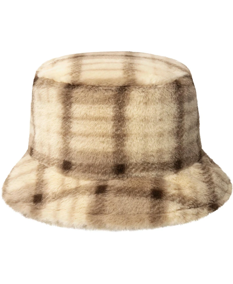 Kangol Faux Fur Bucket Hat