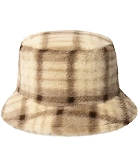 Kangol Faux Fur Bucket Hat