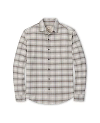 Hope & Henry Men's Brushed Flannel Button Down Shirt