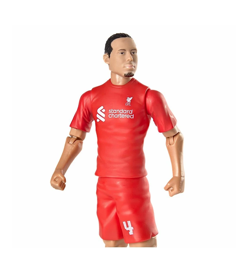 Banbo Toys Sockers Liverpool Van Dijk 8" Collectible Soccer Action Figure