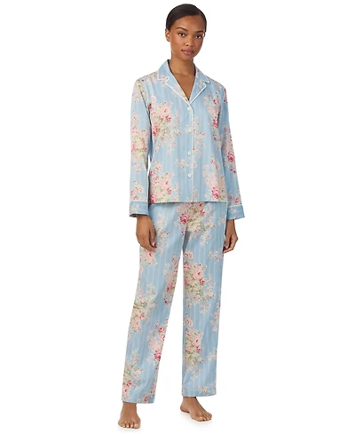 Lauren Ralph Women's Floral Print Pajama Set