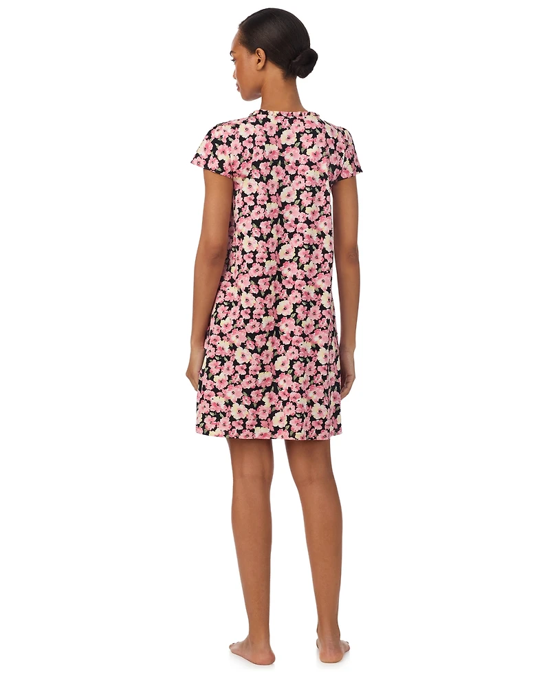 Lauren Ralph Women's Flutter Sleeve Nightgown