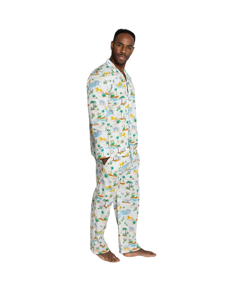 Sant and Abel Men's Trunks Up Long Pj Set