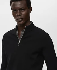 Mango Men's Perkins Neck Knitted Sweater