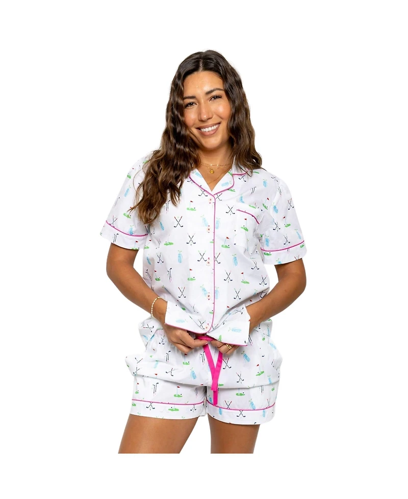 Sant and Abel Women's Golf Short Pj Set