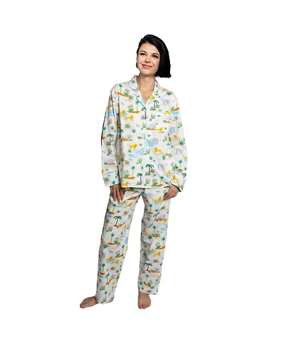 Sant and Abel Women's Trunks Up Long Pj Set