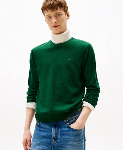 Tommy Hilfiger Men's Essential Crew Neck Sweater