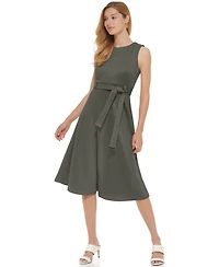 Calvin Klein Women's Sleeveless Midi Dress