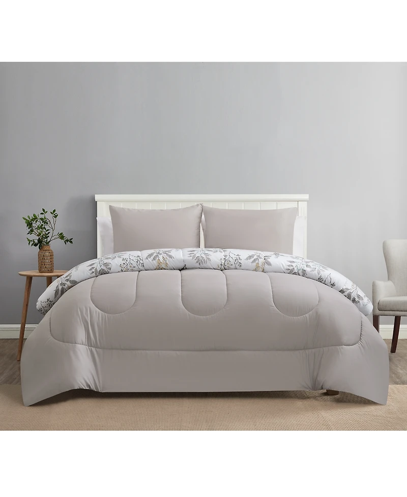 Highline Bedding Co. Rosenne Reversible 3-Pc. Comforter Set